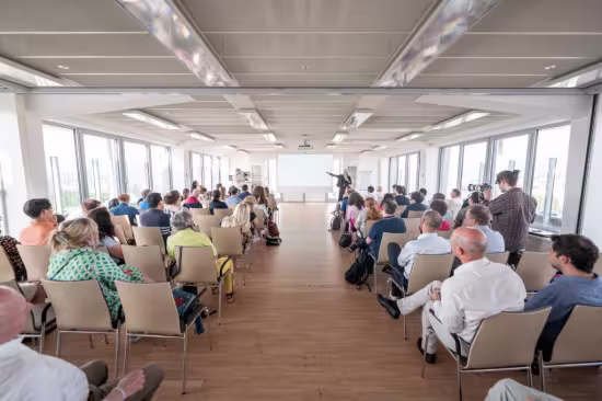 audience at xBio demo day