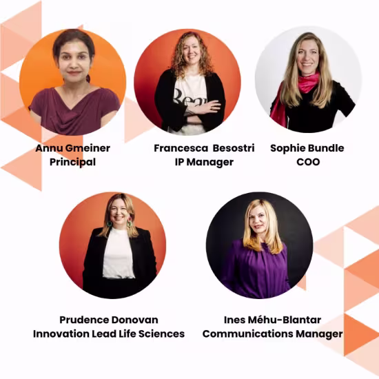 Headshots of the new team members at XISTA