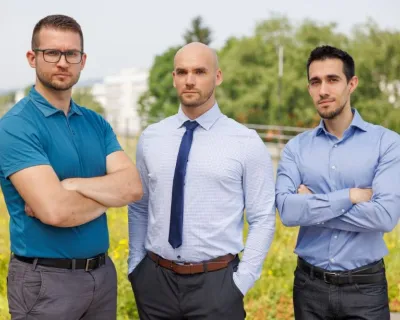 the three founders of ReCatalyst