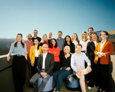 xista team outside on top of bridge
